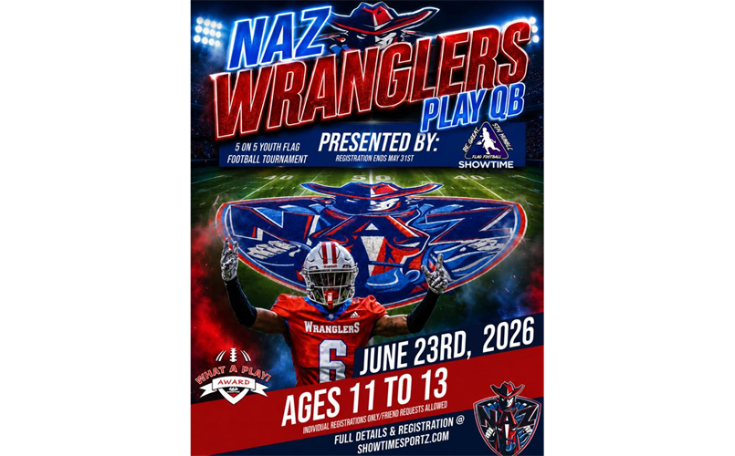 NAZ Wranglers Play QB Tournament